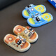 Children's slippers for boys and girls in summer new cute cartoon home soft bottom bathroom non-slip bathing baby slippers card color 16 cm inner length 24-25 sizes suitable for 2 and a half to 3 years old