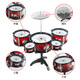 Manxue (Manxue) Kindertrommeln Percussion Instrumente Spielzeug Jazz Drum Beats Anfänger 3-6 Jahre alte Jungen und Mädchen Kindergartengeschenke groß
