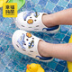 Happy Mary 2026 New Girls' Croc Shoes Princess Cute Indoor Bathing Slippers Soft Bottom Toe Beach Shoes for Outerwear Summer Blue 37 Inner Length 24cm (240) Suitable for Feet Sizes 37-38