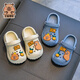 本本猪卡皮巴拉儿童洞洞鞋女童夏季卡通可爱防滑室内洗澡软底拖鞋宝拖鞋 天蓝色(升级版环保材质) 12 30/31码(鞋内长19CM适合脚长18CM)