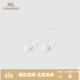 YEEHOO shopping mall same style baby socks for men and women, new four-season mid-calf socks, mutton fat white, 0-6 months, 9.5cm