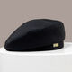 Shi Fengyan beret Spring and Autumn 2025 new Korean style Japanese versatile internet celebrity fashionable brown literary bud hat black - RIOG large label - four pieces of starry sky cloth pressed M (regular size for adults 56-58cm)