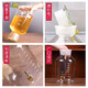 Glass wine bottle with faucet, wine jar with base, wide mouth frosted bottle, enzyme bottle, household wine jar, wine jar, glass sealed jar 10Jin Jin is equal to 0.5kg, packed + faucet