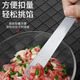 Beijing's stainless steel filling spoon for making dumplings, dumpling and wonton filling spoon, household stuffing mixing spoon, stuffing shovel tool