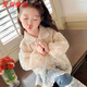 Disney Girls 2026 Spring and Autumn New Korean Style Lace Shirt Set Early Autumn Lace Jeans Two-piece Set Leg Lace Jeans 90 cm