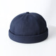 Weaver Japanese style yuppie beanie hat for men and women trendy landlord hat British retro beret hat street hip hop royal blue one size fits all 52CM-58CM