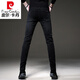 
Pierre cardin autumn trend European high-end jeans men's Korean style small feet pants trendy brand stretch men's casual trousers 1048 black regular 28