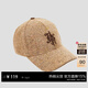 SEASON HIGH spring fashionable and comfortable new baseball cap with wool variegated three-dimensional letter embroidery fashionable adjustable women's G10 mixed brown one size