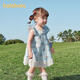 BALABALA balaOne BALABALA baby dress baby princess dress 2026 new sweet, cute and elegant blue tone 00388 120