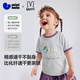 Minibala baby short-sleeved T-shirt moisture-absorbent and quick-drying top for boys and girls Miffy joint 2026 summer