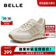 Belle Zhou Yutong's same style Xiaojingan Forrest shoes women's shopping mall same style casual shoes A8D1DAM4 beige 37