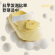 Babycrayon Sunshine Little Mengji Children's Slippers for Boys and Girls Baby Croc Shoes 2026 New Summer Outerwear Home Baotou Slippers Yellow Chick 13 cm Inner Length 130 Foot Length Approximately 12.5-13 Wear