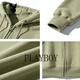 Playboy (PLAYBOY) American retro hooded zipper sweatshirt for men and women, 2026 spring and autumn loose casual couple jacket, light gray S recommended 85-105Jin Jin equals 0.5 kg