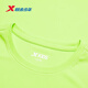 Xtep children's small, medium and large boys' short-sleeved T-shirt thin top summer new sports short T-half sleeve Yincao Green 9013 One size fits all M 130