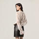 OCHIRLY hot-selling restock V-neck lace shirt two-piece set with camisole 2026 spring off-white S