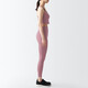 Muji Walker Frauen locker trocknende Beinhose BiH02A3S Leggings rauchig rosa m