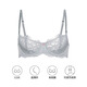 Victoria's Secret Victoria's Secret Fashion Show Series Lace 1/2 Cup Unpadded Women's Bra Underwear Sexy Bra 2HX4 Silver Gray 11245348 70A (32A)