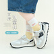 Growing up girls' socks spring, autumn and winter pure cotton boneless big children's mid-calf socks autumn thin girls cartoon long cotton socks