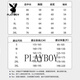 Playboy (PLAYBOY) American retro hooded zipper sweatshirt for men and women, 2026 spring and autumn loose casual couple jacket, light gray S recommended 85-105Jin Jin equals 0.5 kg