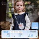 David Bella children's knitted dress girls autumn dress fake two-piece dress baby girl children's clothing