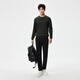 
Jinba men's autumn and winter new holiday casual pants VQXR3524 black 29