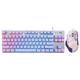 罗技（Logitech）G502 HERO SG有线游戏鼠标 电竞鼠标 K835机械键盘 有线键盘 键鼠套装 K835青轴-蓝色妖姬键帽+G502-阿卡丽贴纸