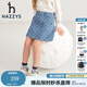 HAZZYS children's clothing girls and children's skirt spring new style comfortable fashion retro sweet cool A-line skirt blue denim 120