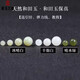 JIN YU LAN XIANG natural Hetian jade loose beads mutton fat white jade round beads seed material jade bracelet bracelet mutton fat white jade 6mm 1 piece