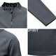 JEEP SPIRIT half zipper stand collar sweatshirt for men 2026 spring new solid color half cardigan casual jacket men's solid color casual khaki 3XL (54) 160 -175 Jin Jin is equal to 0.5 kg
