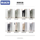 Cotton-made ice silk cool summer thin casual pants for men loose straight 2024 new tapered cropped pants summer pants 9904 black [cotton breathable high quality] S 95-110Jin [Jin equals 0.5 kg]