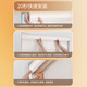 贵品防水柔纱帘免打孔卷帘窗帘遮光办公室免打孔双层卷帘 GPR1278Q高遮光雅致灰 标价为1平方米的单价