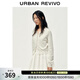 UR2026 Spring New Women's Urban Three-dimensional Bow Beaded Knitted Cardigan UYU960035 Ivory White S