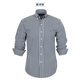 POLO Ralph Lauren American high-end casual plaid small color horse long-sleeved shirt pure cotton non-ironing men's peacock blue plaid XS 100-120Jin Jin equals 0.5 kg