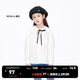 Little MO&Co. Children's clothing spring and autumn clothing girls doll collar long-sleeved white shirt shirt children's top little girl
