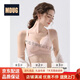 MDUG light luxury brand 2026 new spaghetti straps push-up lace underwear for women with big breasts showing smaller breasts, fairy grass green M x suitable for 32/70ABC