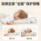 Betis children's pillow natural latex pillow 1-6 years old baby comfort pillow breathable and shaped neck pillow 50*30*3/5cm