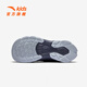 ANTA (ANTA) children's sandals, boys' toe-cap beach shoes, 26 summer Qingyu 2-knob buckle anti-slip outdoor students, black/basalt gray-1 34