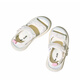 Red Dragonfly Girls Shoes 2026 Summer Children's Princess Shoes Soft Sole Breathable Beach Sandals Q62BL020 Beige 30