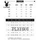 Playboy Round Neck Sweater Men's 2026 Spring New American Casual Loose Couple Tops Bottoming Shirt Long Sleeve Jacket Dark Gray S 95-120Jin Jin is equal to 0.5 kg