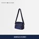 Tommy Hilfiger gift 26 spring and summer new men's classic metal label casual commuting shoulder crossbody camera bag navy DW6 OS