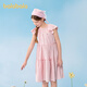 BALABALA children's clothing girls skirt children's dress 2026 new summer princess dress sweet little flying sleeves dream pink 60397 110