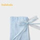 Balabala shopping mall same style Balabala children's socks summer new mesh breathable girls' sweet socks two pairs of white and blue tones 00318 3-5 years old