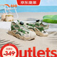 ANTA children's sandals for boys and girls with knob buckles summer breathable small warship toe box beach shoes A312426909
