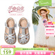 Snaffy Children's Sandals Silver Girls Roman Shoes 2026 Summer New Medium and Large Children's Non-Slip Soft Soled Beach Shoes Quicksand Silver 26 Recommended Foot Length 16.1cm
