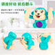 
I love gifts for infants and toddlers 0-6 months old babies head-up training toys for boys and girls 1-3 little year old children toys rolling monkey voice-controlled monkey fighting [orange] charging set Newborn baby-collecting artifact 61 Children's Day gift 61 Children's Day gift