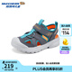 Skechers Children's Small Armor Sandals Comfortable Toe Sandals Mesh Breathable Casual Sports Shoes 407043L Boys/Charcoal Gray/Blue/CCBL 28.5