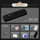 Guoguang Shanghai 28-hole stress harmonica for adult professional performance-level polyphonic C-tun wide range for beginners wide range - polyphonic black + full set of self-study gifts