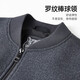 Seven Wolf Jacket Men's Spring Woolen Jacket Men's Wool Warm Business Windproof Jacket Single Jacket Men's Top 001 (Black)-1999 Model 180/96A (XXL)