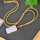 Huwei Jewelry Selection Daily Leaks Huwei Gold Silk Jade Pendant Peace Pendant for Men and Women Recommended Gifts 520 Gifts