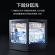 Mijia Xiaomi built-in dishwasher 12 sets of large-capacity dishwasher, open and close door hot air drying, disinfection, drying and storage all-in-one machine, dual drive frequency conversion, first-class water efficiency Mijia dishwasher 12 sets S1 intelligent opening and closing washing and drying